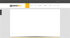 Desktop Screenshot of coincidex.com